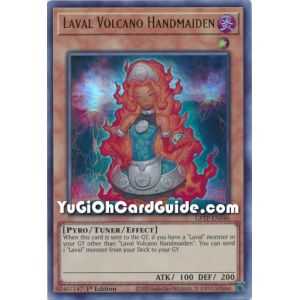 Laval Volcano Handmaiden (Ultra Rare) – Ghost from the Past | Carta YUGIOH en México