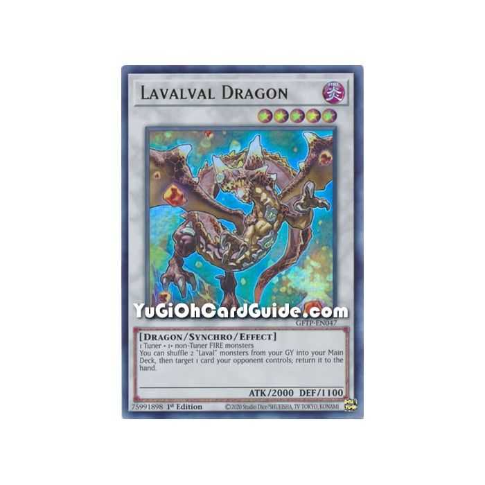 Lavalval Dragon (Ultra Rare) – Ghost from the Past | Carta YUGIOH en México