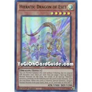 Hieratic Dragon of Eset (Ultra Rare) – Ghost from the Past | Carta YUGIOH en México