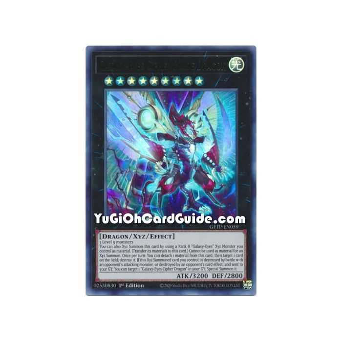 Galaxy-Eyes Cipher Blader Dragon (Ultra Rare) – Ghost from the Past | Carta YUGIOH en México