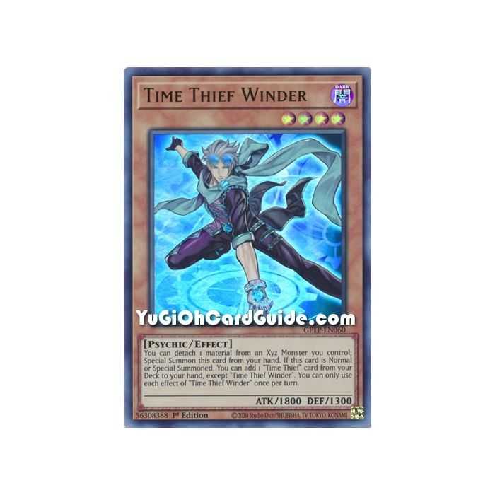 Time Thief Winder (Ultra Rare) – Ghost from the Past | Carta YUGIOH en México