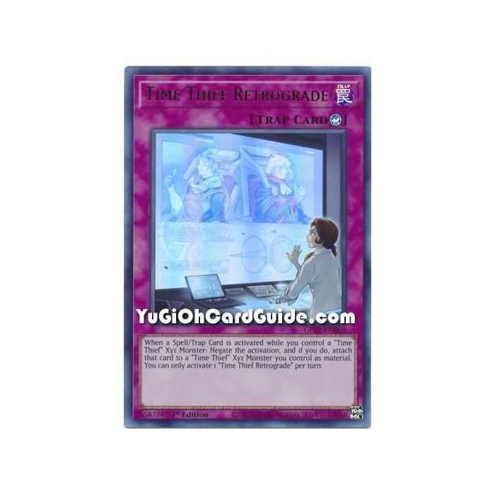 Time Thief Retrogade (Ultra Rare) – Ghost from the Past | Carta YUGIOH en México