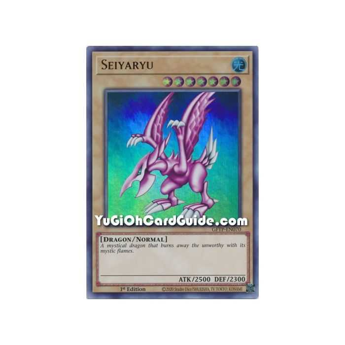 Seiyaryu (Ultra Rare) – Ghost from the Past | Carta YUGIOH en México