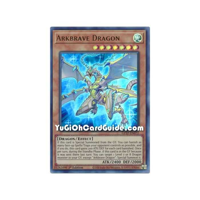 Arkbrave Dragon (Ultra Rare) – Ghost from the Past | Carta YUGIOH en México