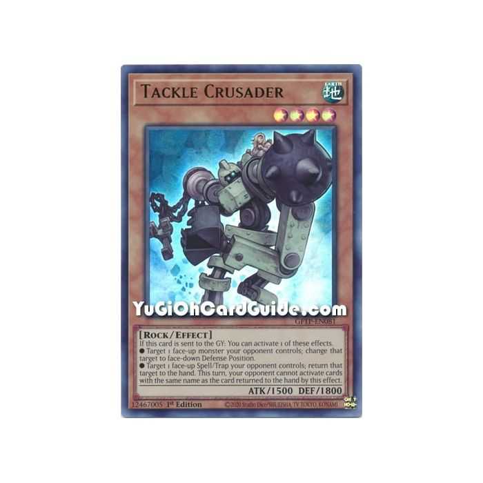 Tackle Crusader (Ultra Rare) – Ghost from the Past | Carta YUGIOH en México