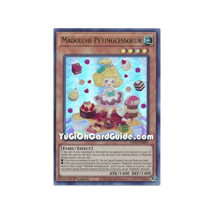Madolche Petingcessoeur (Ultra Rare) – Ghost from the Past | Carta YUGIOH en México