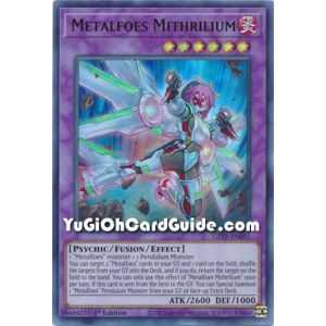 Metalfoes Mithrilum (Ultra Rare) – Ghost from the Past | Carta YUGIOH en México