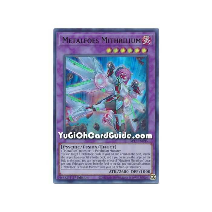 Metalfoes Mithrilum (Ultra Rare) – Ghost from the Past | Carta YUGIOH en México