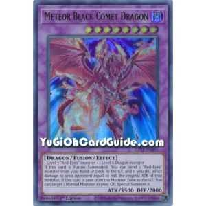 Meteor Black Comet Dragon (Ultra Rare) – Ghost from the Past | Carta YUGIOH en México