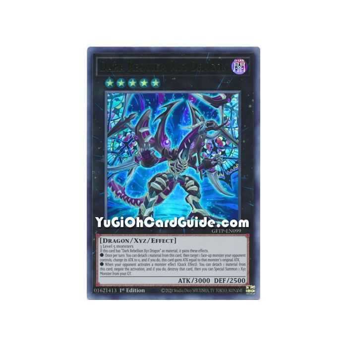 Dark Requiem Xyz Dragon (Ultra Rare) – Ghost from the Past | Carta YUGIOH en México