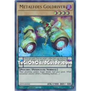 Metalfoes Goldriver (Ultra Rare) – Ghost from the Past | Carta YUGIOH en México
