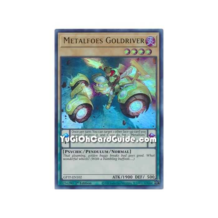 Metalfoes Goldriver (Ultra Rare) – Ghost from the Past | Carta YUGIOH en México