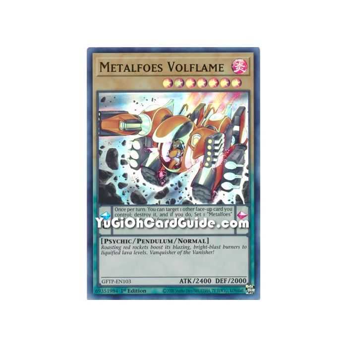 Metalfoes Volflame (Ultra Rare) – Ghost from the Past | Carta YUGIOH en México