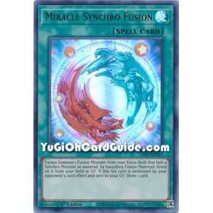 Miracle Synchro Fusion (Ultra Rare) – Ghost from the Past | Carta YUGIOH en México
