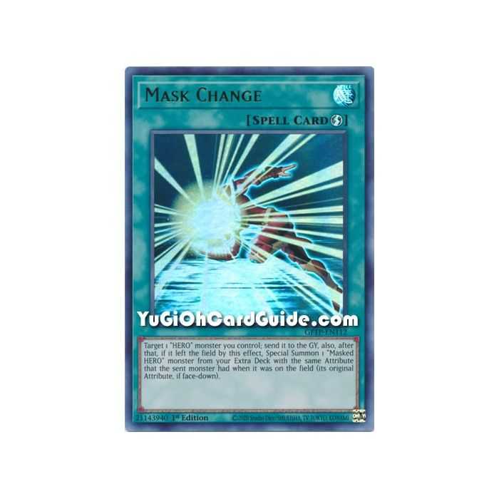 Mask Change (Ultra Rare) – Ghost from the Past | Carta YUGIOH en México