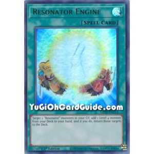Resonator Engine (Ultra Rare) – Ghost from the Past | Carta YUGIOH en México