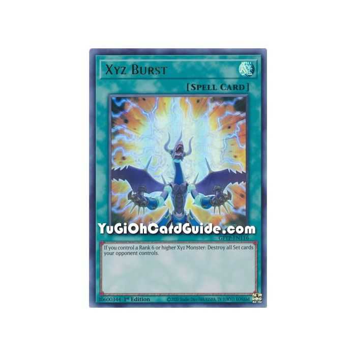 Xyz Burst (Ultra Rare) – Ghost from the Past | Carta YUGIOH en México
