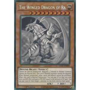 The Winged Dragon of Ra (Ghost Rare) – Legendary Duelist Rage of Ra | Carta YUGIOH en México