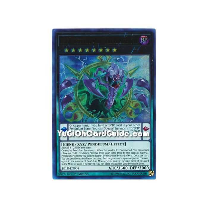 D/D/D Super Doom King Dark Armageddon (Ultra Rare) – Battles of Legend Lights Revenge | Carta YUGIOH en México