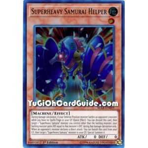 Superheavy Samurai Helper (Ultra Rare) – Battles of Legend Lights Revenge | Carta YUGIOH en México