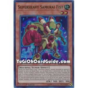 Superheavy Samurai Fist (Ultra Rare) – Battles of Legend Lights Revenge | Carta YUGIOH en México