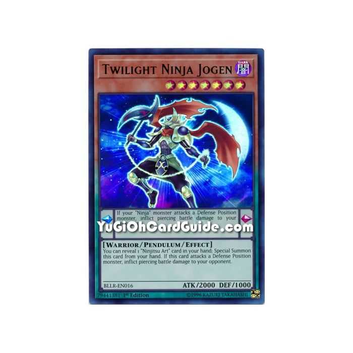 Twilight Ninja Jogen (Ultra Rare) – Battles of Legend Lights Revenge | Carta YUGIOH en México