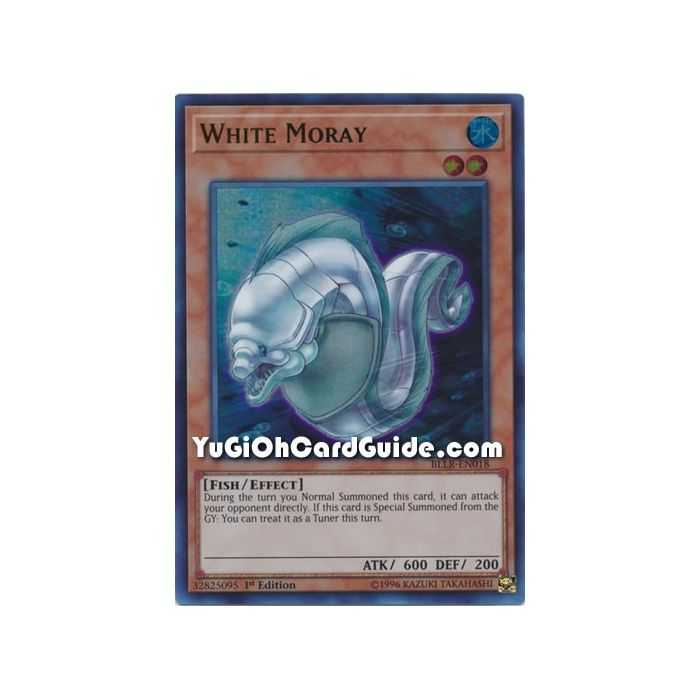 White Moray (Ultra Rare) – Battles of Legend Lights Revenge | Carta YUGIOH en México