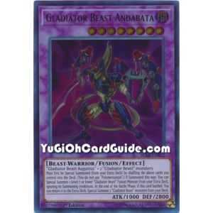 Gladiator Beast Andabata (Ultra Rare) – Battles of Legend Lights Revenge | Carta YUGIOH en México