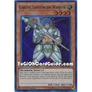 Garoth, Lightsworn Warrior (Ultra Rare) – Battles of Legend Lights Revenge | Carta YUGIOH en México