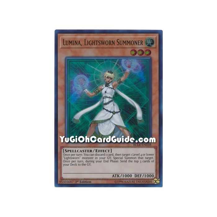Lumina, Lightsworn Summoner (Ultra Rare) – Battles of Legend Lights Revenge | Carta YUGIOH en México