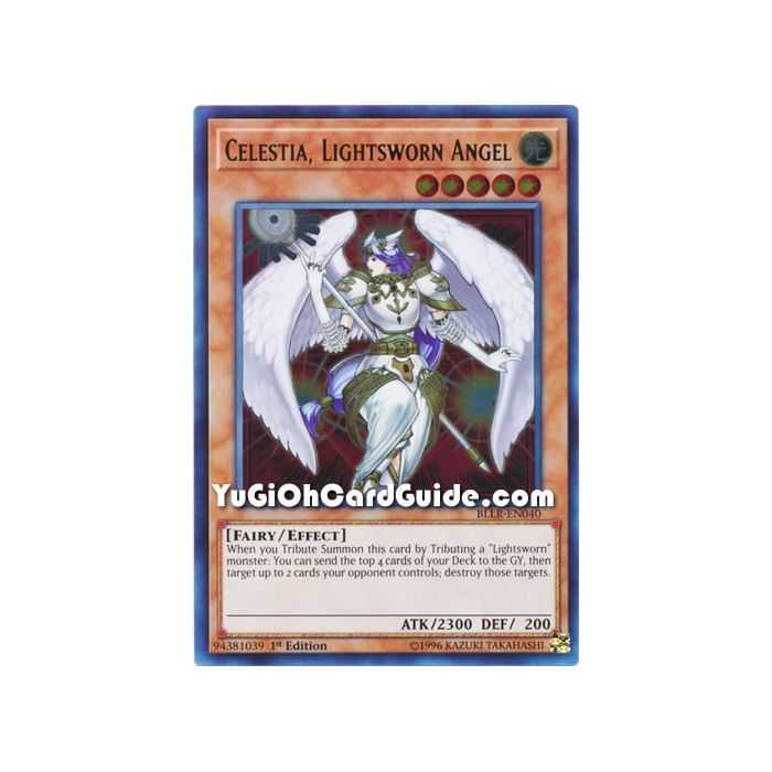 Celestia, Lightsworn Angel (Ultra Rare) – Battles of Legend Lights Revenge | Carta YUGIOH en México