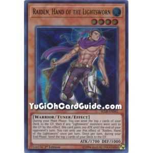 Raiden, Hand of the Lightsworn (Ultra Rare) – Battles of Legend Lights Revenge | Carta YUGIOH en México