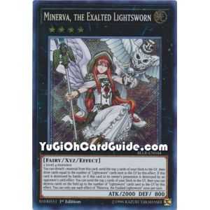 Minerva, the Exalted Lightsworn (Secret Rare) – Battles of Legend Lights Revenge | Carta YUGIOH en México