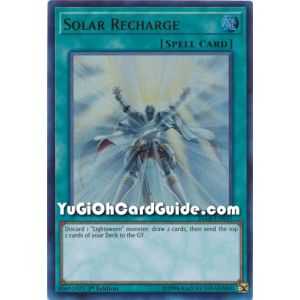 Solar Recharge (Ultra Rare) – Battles of Legend Lights Revenge | Carta YUGIOH en México