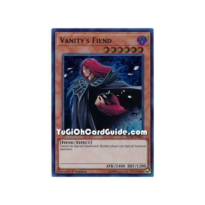 Vanity's Fiend (Ultra Rare) – Battles of Legend Lights Revenge | Carta YUGIOH en México