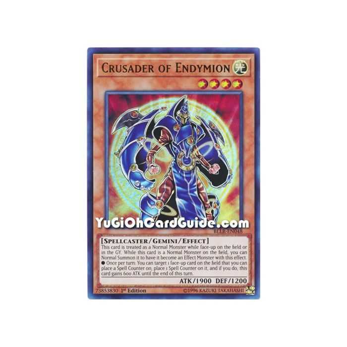 Crusader of Endymion (Ultra Rare) – Battles of Legend Lights Revenge | Carta YUGIOH en México
