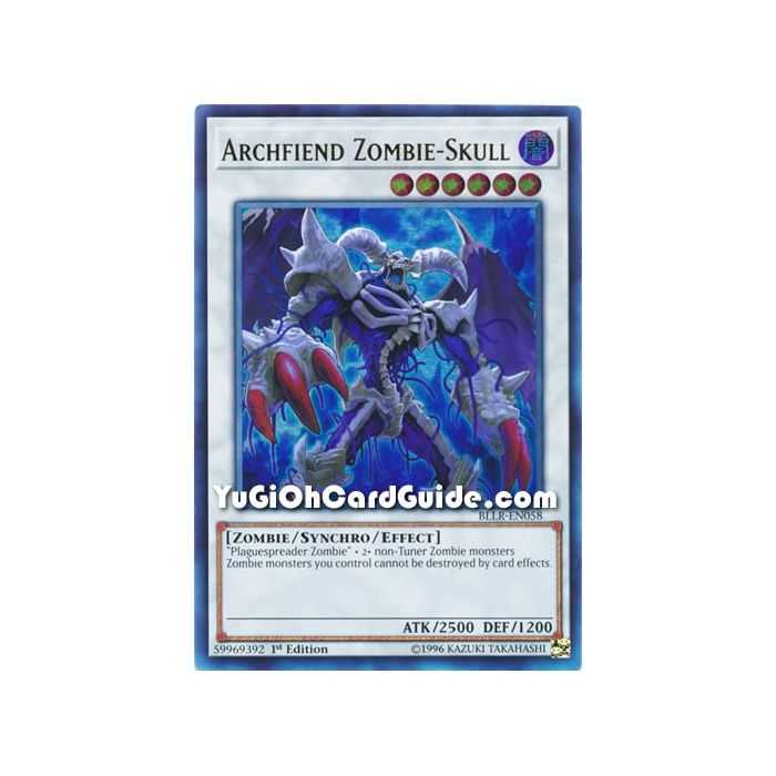 Archfiend Zombie-Skull (Ultra Rare) – Battles of Legend Lights Revenge | Carta YUGIOH en México