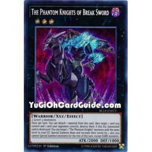 The Phantom Knights of Break Sword (Secret Rare) – Battles of Legend Lights Revenge | Carta YUGIOH en México