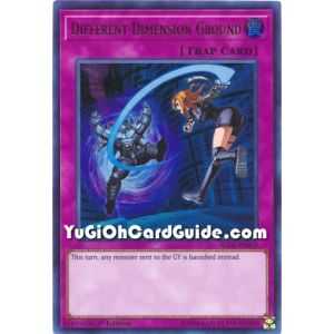 Different Dimension Ground (Ultra Rare) – Battles of Legend Lights Revenge | Carta YUGIOH en México