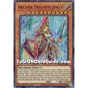 Arcana Triumph Joker (Ultra Rare) – Kings Court | Carta YUGIOH en México