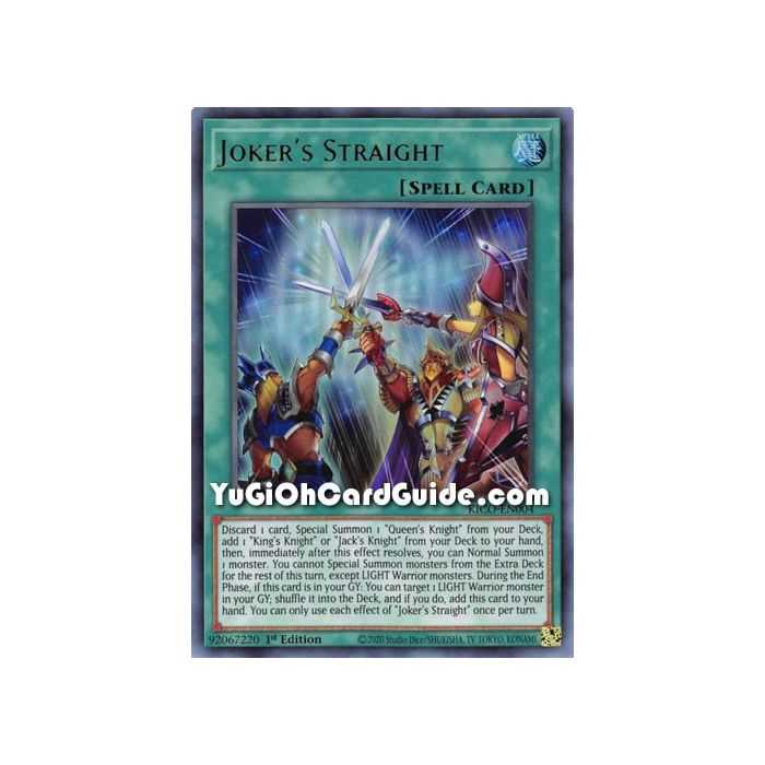 Joker's Straight (Ultra Rare) – Kings Court | Carta YUGIOH en México
