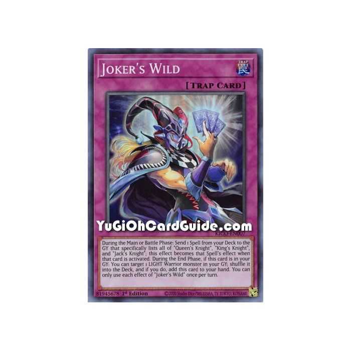 Joker's Wild (Super Rare) – Kings Court | Carta YUGIOH en México