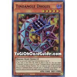 Tindangle Dholes (Super Rare) – Kings Court | Carta YUGIOH en México