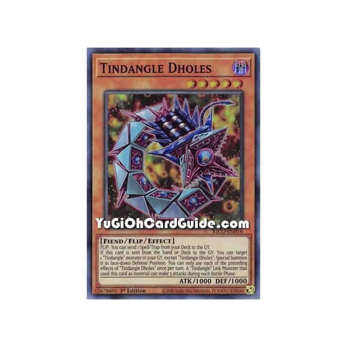 Tindangle Dholes (Super Rare) – Kings Court | Carta YUGIOH en México