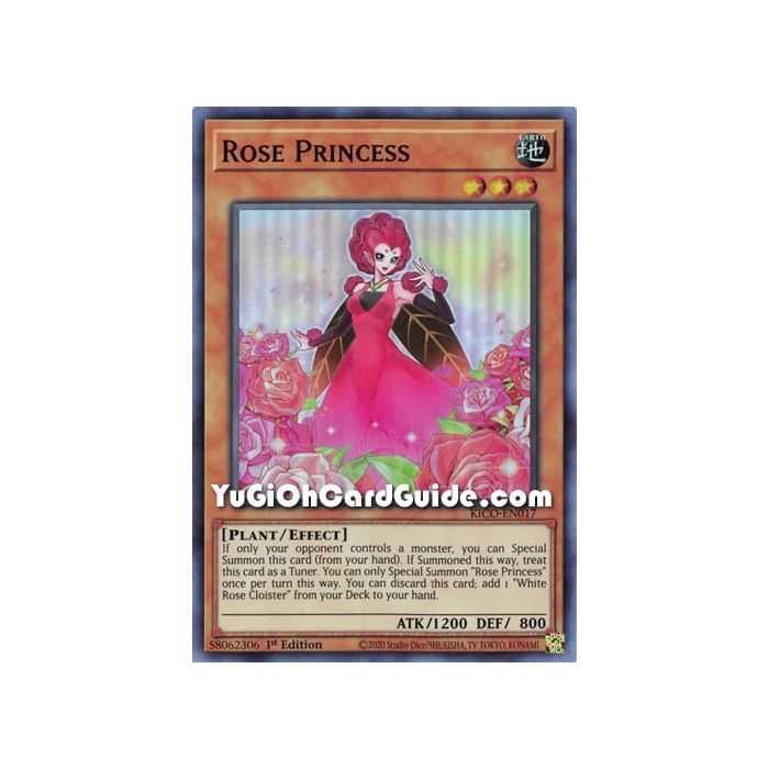 Rose Princess (Super Rare) – Kings Court | Carta YUGIOH en México