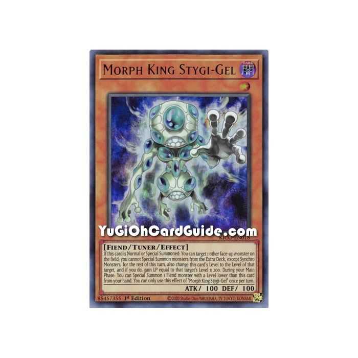 Morph King Stygi-Gel (Ultra Rare) – Kings Court | Carta YUGIOH en México
