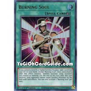 Burning Soul (Ultra Rare) – Kings Court | Carta YUGIOH en México