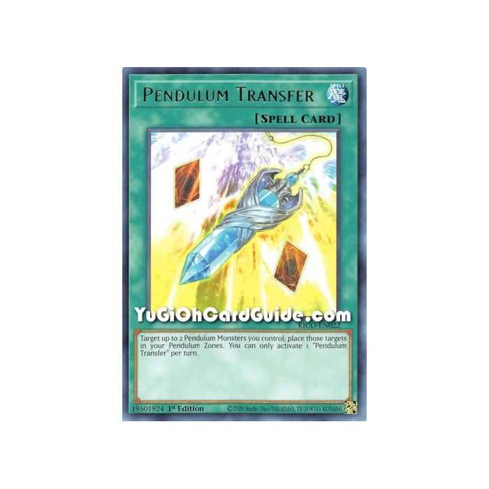 Pendulum Transfer (Rare) – Kings Court | Carta YUGIOH en México