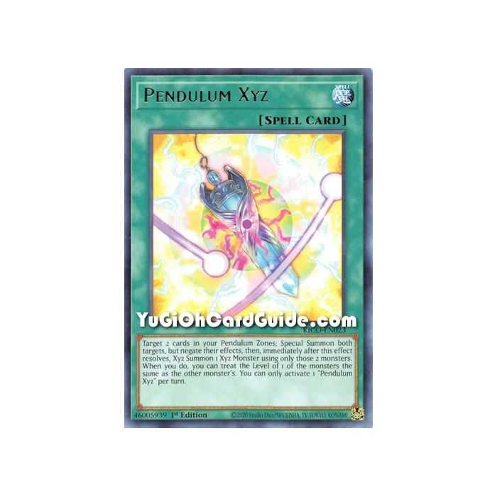 Pendulum Xyz (Rare) – Kings Court | Carta YUGIOH en México