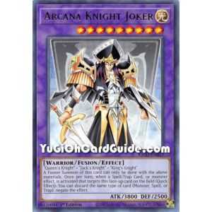 Arcana Knight Joker (Rare) – Kings Court | Carta YUGIOH en México